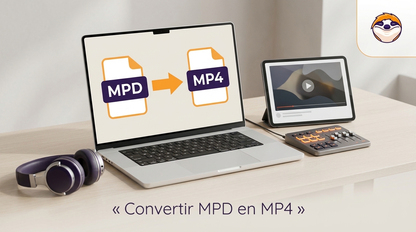 Comment convertir MPD en MP4 en quelques minutes?