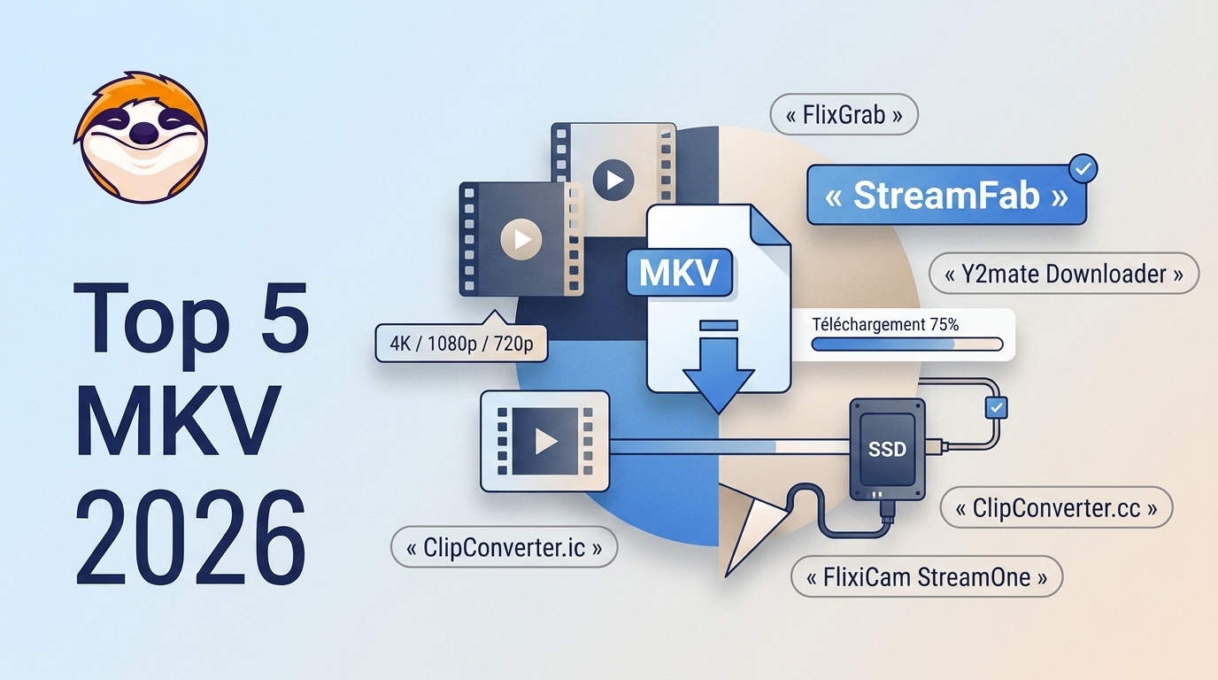 5 téléchargeurs MKV pour films : choix et méthode en 2026