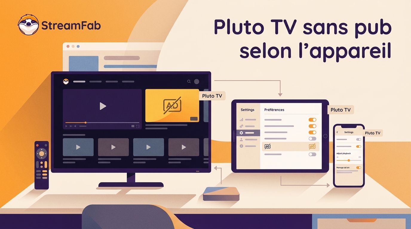 Pluto TV sans pub : ce qui fonctionne selon votre appareil